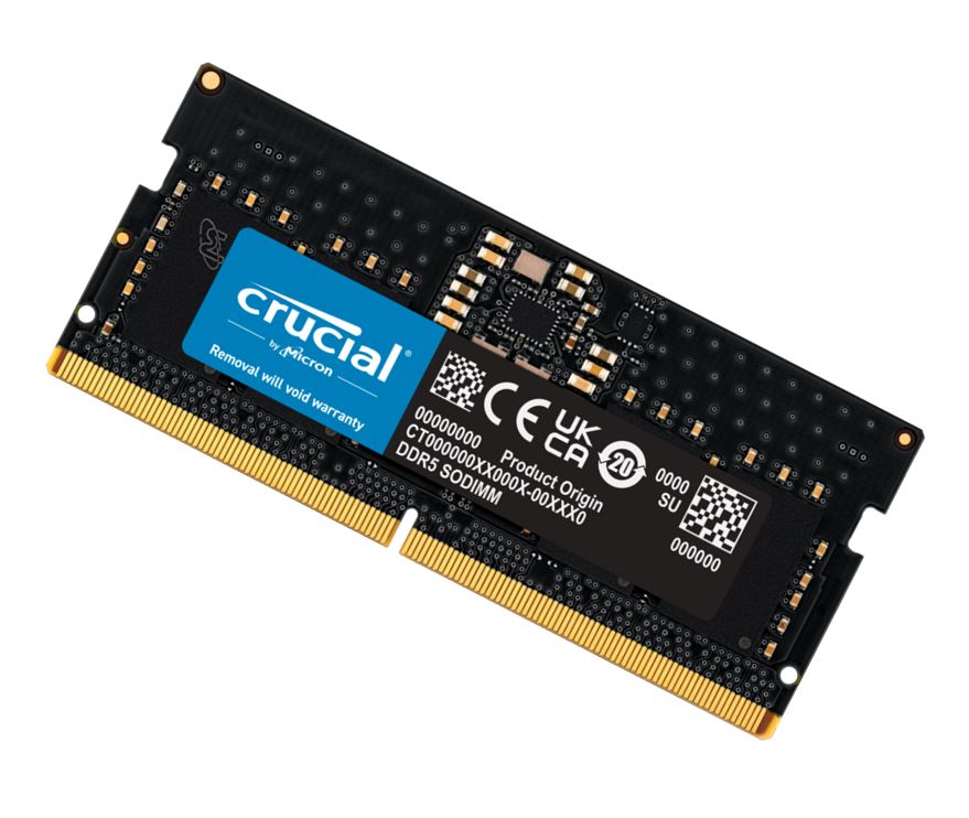 Gaming DesktopCrucial 32GB (1x32GB) DDR5 SODIMM 5600MHz CL46 Notebook Laptop Memory ~CT32G52C42S5 Gaming DesktopCrucial 32GB (1x32GB) DDR5 SODIMM 5600MHz CL46 Notebook Laptop Memory ~CT32G52C42S5